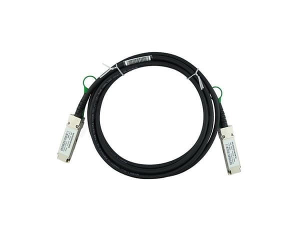 Alcatel-Lucent 20 Gigabitin kuparikaapeli - Verkkokaapeli - QSFP+ (uros) - QSFP+ (uros) - 40 cm - OmniSwitch 6860-24, 6860-P24 -malleihin