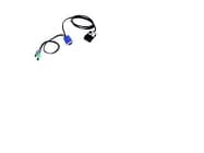 Lenovo Short KVM Conversion Option - Tastatur / video / musadapter (KVM) - PS/2, HD-15 (VGA) (hann) til RJ-45 (hunn) - 25 cm - for System x3250 M2; x