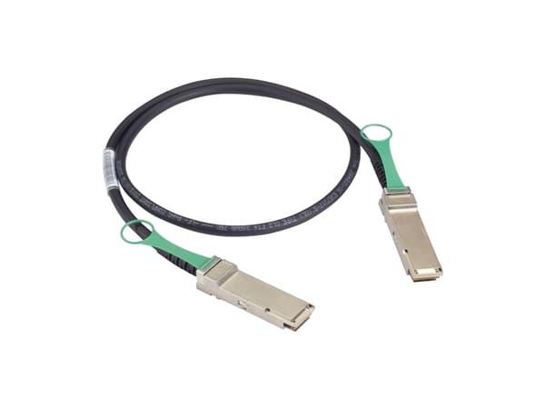 Black Box QSFP-H40G-CU50CM-BB, 0,5 m, QSFP+, QSFP+, Hankjønn