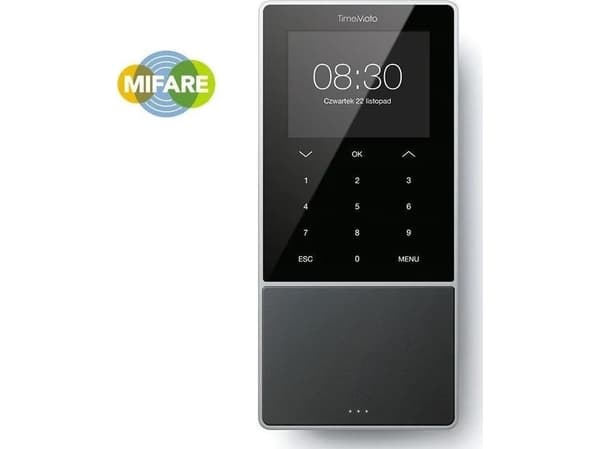 Safescan 125-0635, Musta, Salasana, Älykortti, TFT, 8,89 cm (3.5"), 1,2 GHz, 256 MB