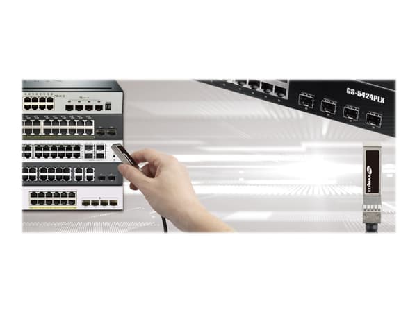 Edimax EA1 Series - 10GBase direktkopplingskabel - SFP+ till SFP+ - 0.5 m - dubbelaxlad - passiv