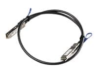 MikroTik - Direkte 100GBase-koblingskabel - QSFP28 (hann) til SFP28 (hann) - 1 m - for Cloud Core Router CCR2216-1G-12XS-2XQ