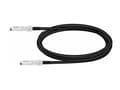 Miniatyrbilde 1 av 2: Lanview - Direkte 40GBase-koblingskabel - QSFP+ (hann) til QSFP+ (hann) - 5 m - fiberoptisk - passiv, rund - svart