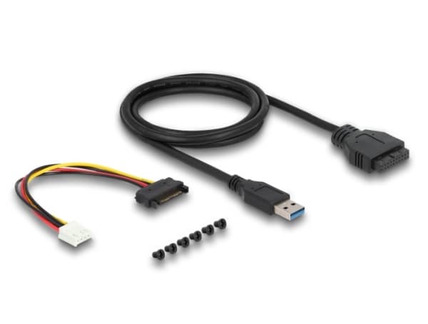 Delock - Hubb - internal 3.5" - 4 x USB 3.2 Gen 1 + 1 x USB 3.0 (intern)