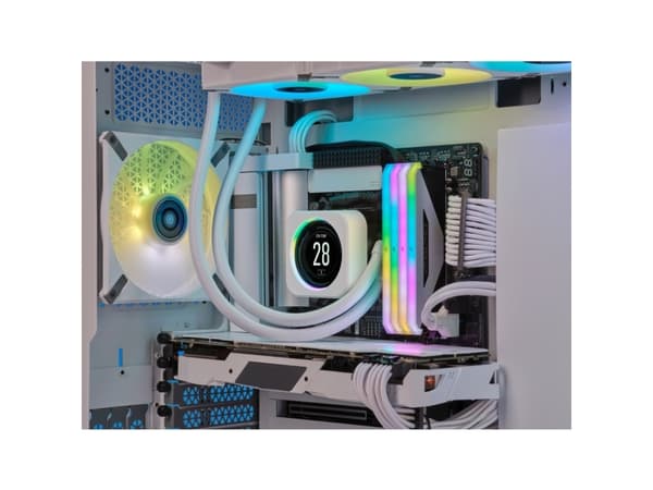 CORSAIR iCUE ELITE - Status LCD display - (for: H100i ELITE Capellix, H115i ELITE Capellix, H150i ELITE Capellix, H170i ELITE Capellix, H100i ELITE C