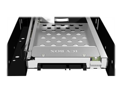 ICY BOX IB-2216StS - Bevegelig lagerrack - 2.5" - svart