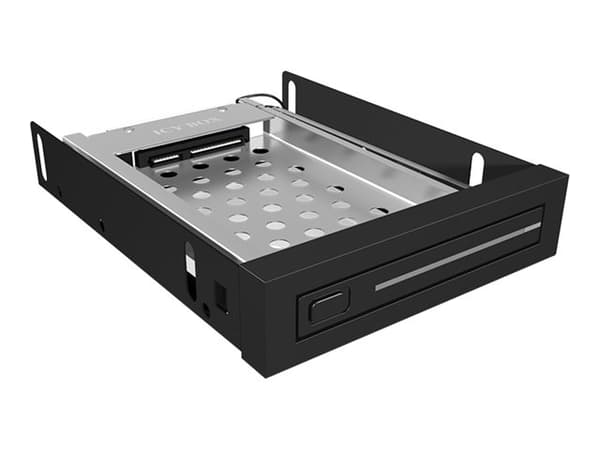 ICY BOX IB-2216StS - Bevegelig lagerrack - 2.5" - svart