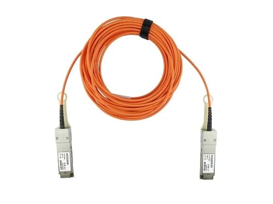 BlueOptics QSFP-H40G-AOC5M-BO, 5 m, QSFP, QSFP, Uros/uros, Oranssi, 40 Gbit/s