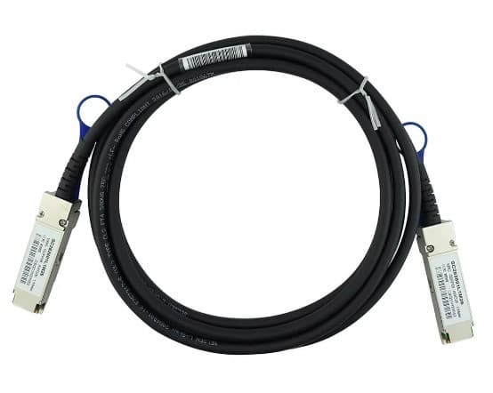 BlueOptics 00CKM-BL, 1m, QSFP28, QSFP28, Sort, 150g