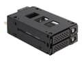 Pikkukuva 1 / 5: Delock Slim Bay irrotettava kehys 2 x 2,5" U.2 NVMe SSD:lle 5,25" kehyksellä varustettuna