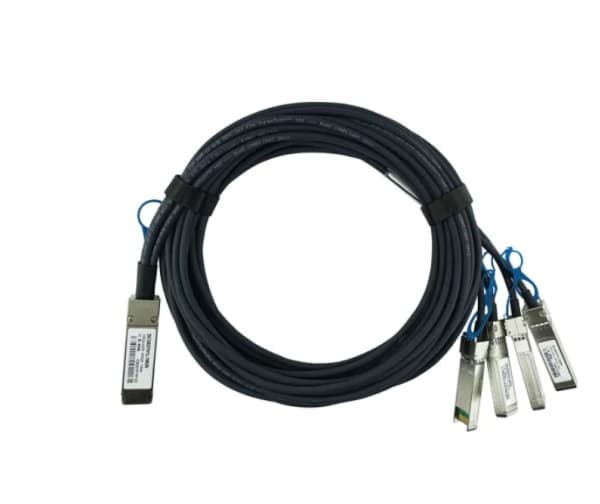 BlueOptics Q28-4S28-DAC-1M-BC-BL, 1 m, QSFP28, 4xSFP28, Hankjønn/hankjønn