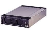 Jou Jye Computer SNT-135SATA SATA - SATA Mobile Rack Black, Svart, Aluminium