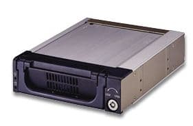Jou Jye Computer SNT-135SATA SATA - SATA Mobile Rack Black, Svart, Aluminium