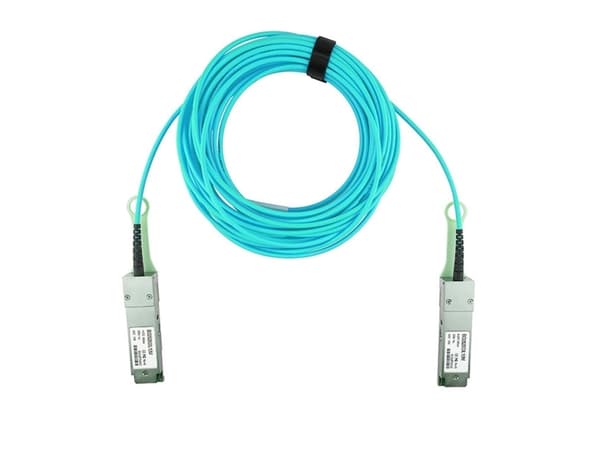 BlueOptics QSFP28-100G-AOC-25M-BO, 25 m, QSFP28, QSFP28, Hankjønn