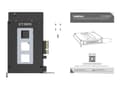 Pikkukuva 4 / 5: ICY DOCK irrotettava kehys U.2/U.3 NVMe SSD f. PCIe-korttipaikka