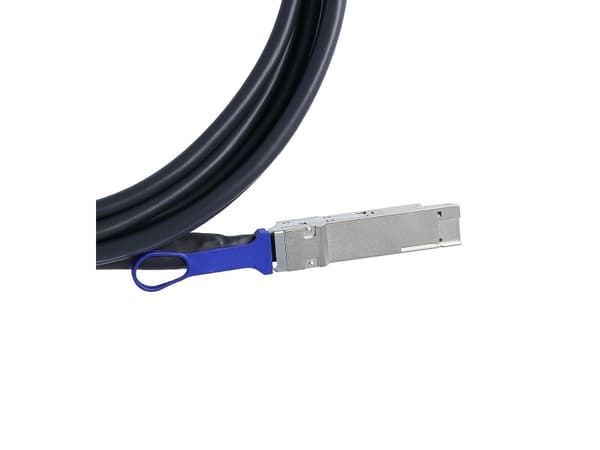 BlueOptics CAB-D-D-400G-2M-BL, 2 m, QSFP-DD, QSFP-DD, Hankjønn/hankjønn