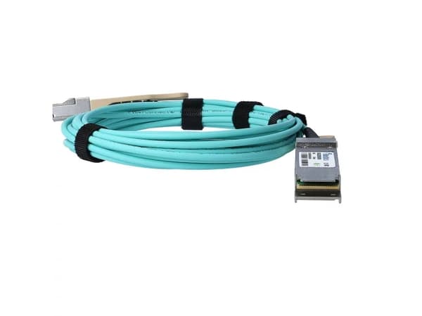 BlueOptics QSFP-40G-D-AOC-10M-H-BO, 10 m, QSFP, QSFP, Hankjønn/hankjønn
