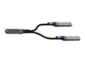 Miniatyrbilde 1 av 2: NVIDIA - Direktekoblet 800GBase-splitter - OSFP til OSFP flat - 1.5 m