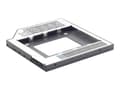 Miniatyrbild 3 av 5: Gembird MF-95-01 - Adapter för lagringsfack - 5,25-tums Slim Line till 2,5-tums