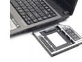 Miniatyrbild 1 av 5: Gembird MF-95-01 - Adapter för lagringsfack - 5,25-tums Slim Line till 2,5-tums