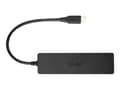 Miniatyrbilde 4 av 5: i-Tec USB C Slim 3-port HUB with Gigabit Ethernet adapter - Hub - 3 x SuperSpeed USB 3.0 + 1 x 10/100/1000 - stasjonær