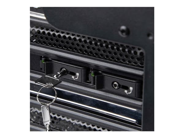 StarTech.com TR-M2-REMOVABLE-PCIE, Storage drive tray, Black, Silver, PCI Express 4.0, M.2, 64 Gbit/s, 34 mm