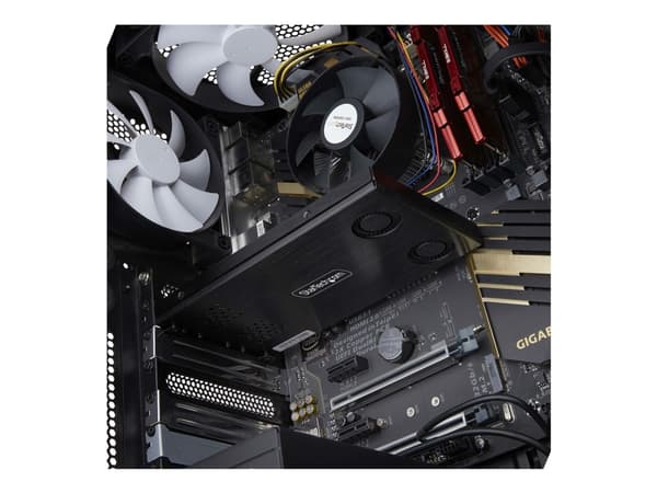 StarTech.com 2M2-REMOVABLE-PCIE, emolevy, musta, M.2, M.2, 2 tuuletinta, 128 Gbit/s.