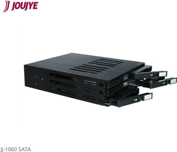 Jou Jye Computer JJ-1060 SATA, Sort, Aluminium, Metall, Plast, 9.5 mm, 3 Gbit/s, 146 mm, 172 mm