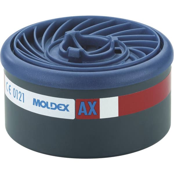 Moldex 960001 EasyLock Gas Gasfilter Filterklass/skyddsnivå: AX 8 st