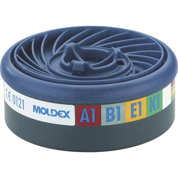 Moldex 940001 EasyLock Gas Gasfilter Filterklass/skyddsnivå: A1B1E1 10 st