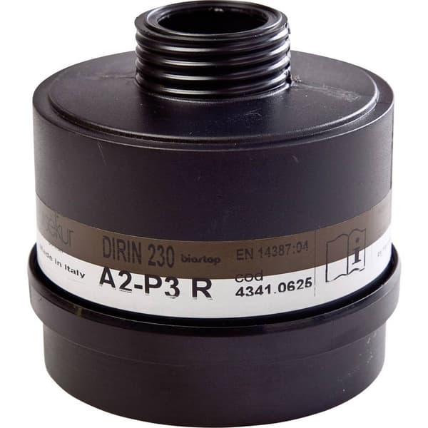 Ekastu 422 786 Kombinationsfilter DIRIN 230 A2-P3R D Filterklass/skyddsnivå: A2-P3R D 1 st