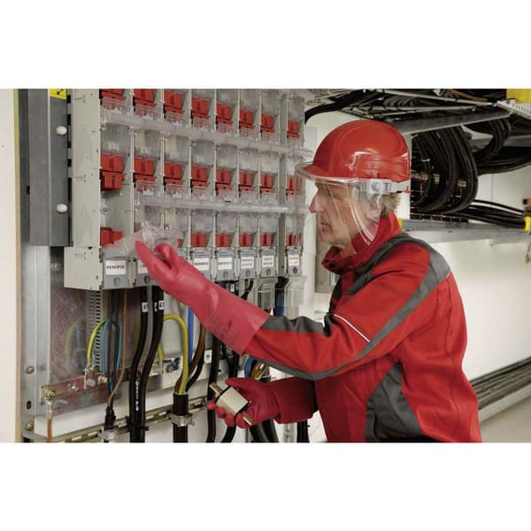 Voss Helme 2689-GN Hjälm för elektriker EN 455 Grön