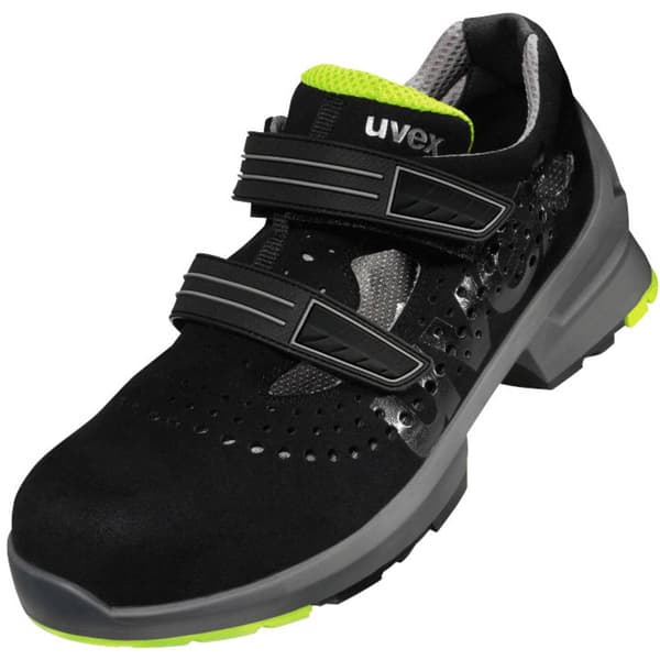 uvex 1 8542845 Säkerhetssandaler S1 Skostorlek (EU): 45 Svart 1 par
