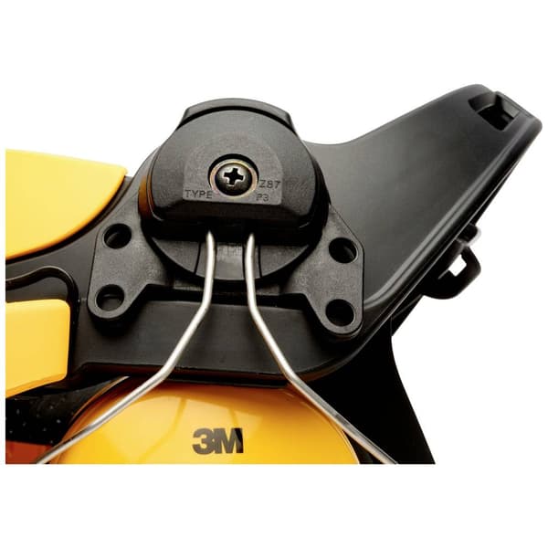 3M G500 5V5F1H51GU Ansiktsskydd EN 352, EN 1731 Gul