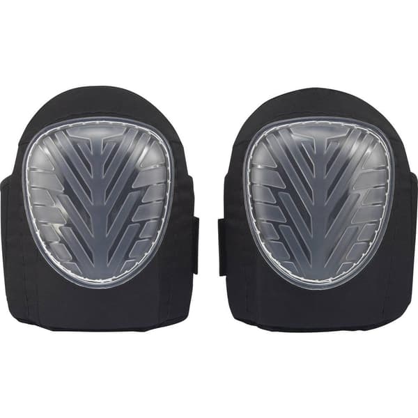 TOOLCRAFT TO-4997196 Gel-knäskydd Svart 1 par