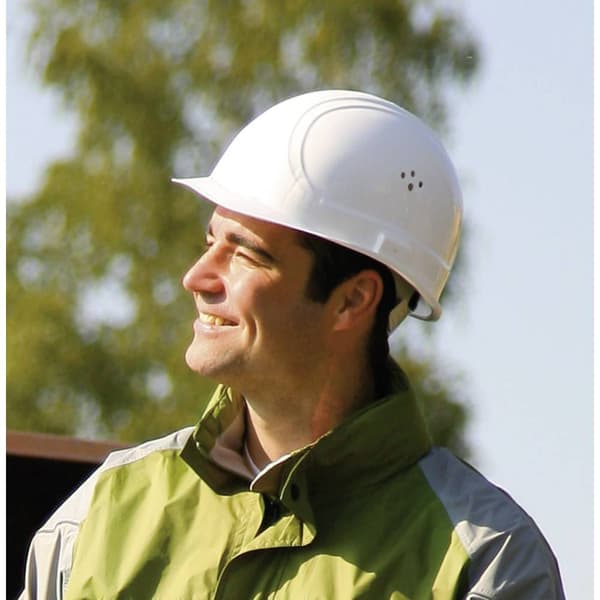 Voss Helme 2680-WH Skyddshjälm EN 397, EN 352, EN 1731 Vit