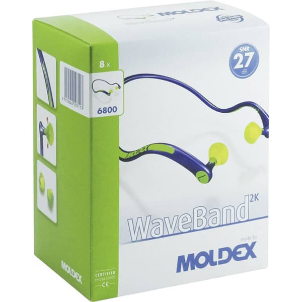 Moldex WaveBand 6800 01 Bygelhörselskydd 27 dB EN 352-2 1 st