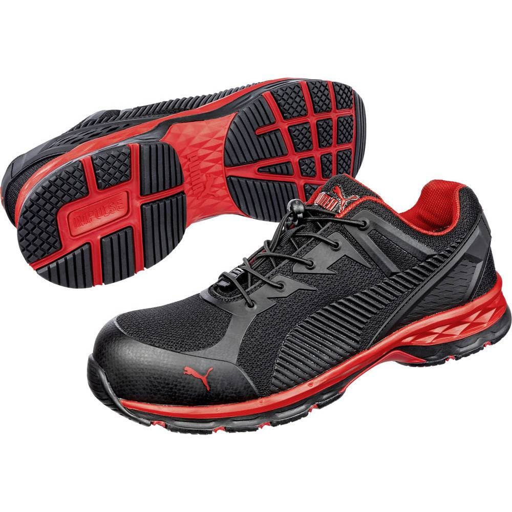 PUMA Safety FUSE MOTION 2.0 RED LOW 643890-44 ESD Säkerhetsskor S1P Skostorlek (EU): 44 Svart, Röd 1 st