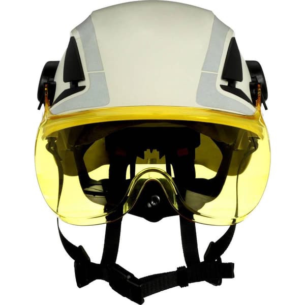 3M X5-SV03-CE Skyddsvisir inkl. anti-fogskydd Gul