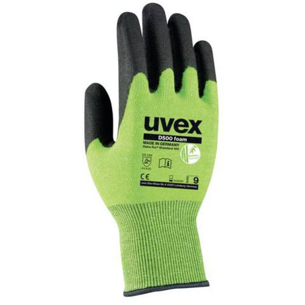 uvex D500 foam 6060408 Skärskyddshandskar Storlek (handskar): 8 EN 388 1 par