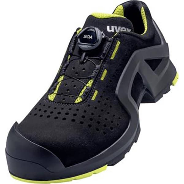 uvex 6568 6568243 Säkerhetslågskor S1P Skostorlek (EU): 43 Svart/gul 1 par