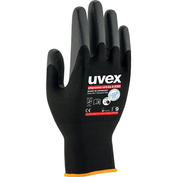 uvex 6037 6003812 Monteringshandskar Storlek (handskar): 12 EN 388:2016 1 par