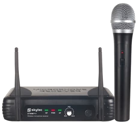 Vonyx STWM711 trådlöst mikrofonsystem VHF 1kanal
