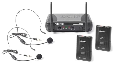 Vonyx STWM712H mikroifon VHF 2ch Headsets