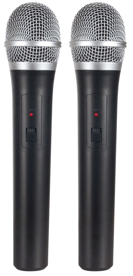 Vonyx STWM712, Trådlös mikrofon, 2 kanaler