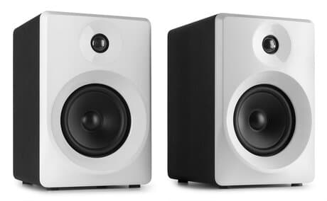 SMN50W Active Studio Monitor Högtalare 140W - Vit Vonyx SMN50W Aktiva studiohögtalare, 5" Par, vita