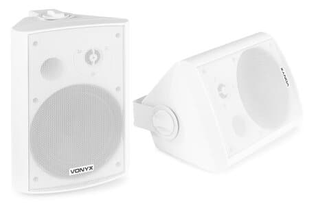 Vonyx ODS65W 2-vägs högtalarset med monteringsfästen - 120W