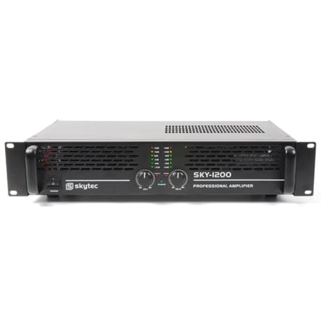 Vonyx PA slutsteg VXA-1200 II 2x 600W PeakEffekt