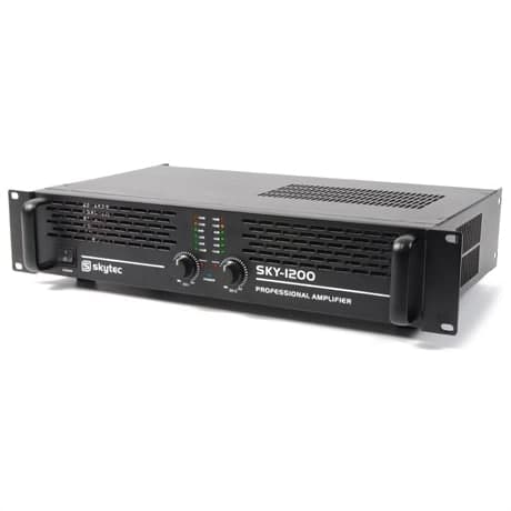 Vonyx PA slutsteg VXA-1200 II 2x 600W PeakEffekt
