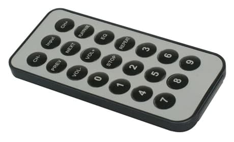 SPL 1000MP3 Förstärkare Blå LED+EQ svart